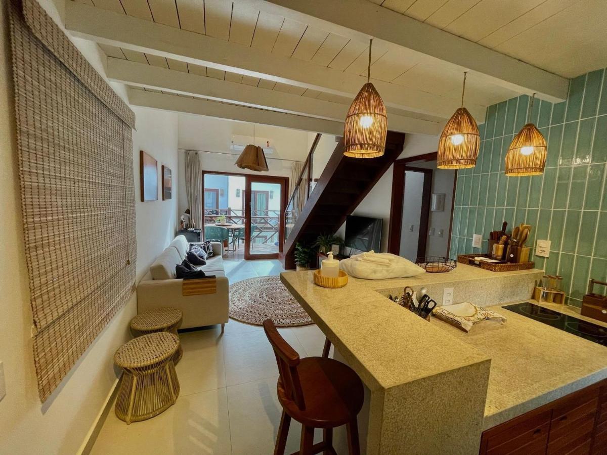 Ap Vila Mar Pe Na Areia Com Vista Para O Mar E Piscina Бара Гранде Екстериор снимка