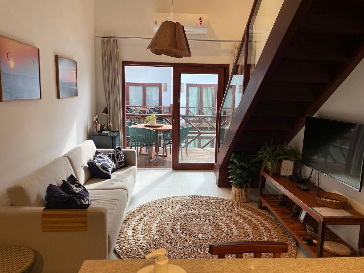 Ap Vila Mar Pe Na Areia Com Vista Para O Mar E Piscina Бара Гранде Екстериор снимка