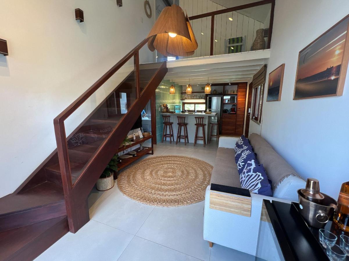 Ap Vila Mar Pe Na Areia Com Vista Para O Mar E Piscina Бара Гранде Екстериор снимка
