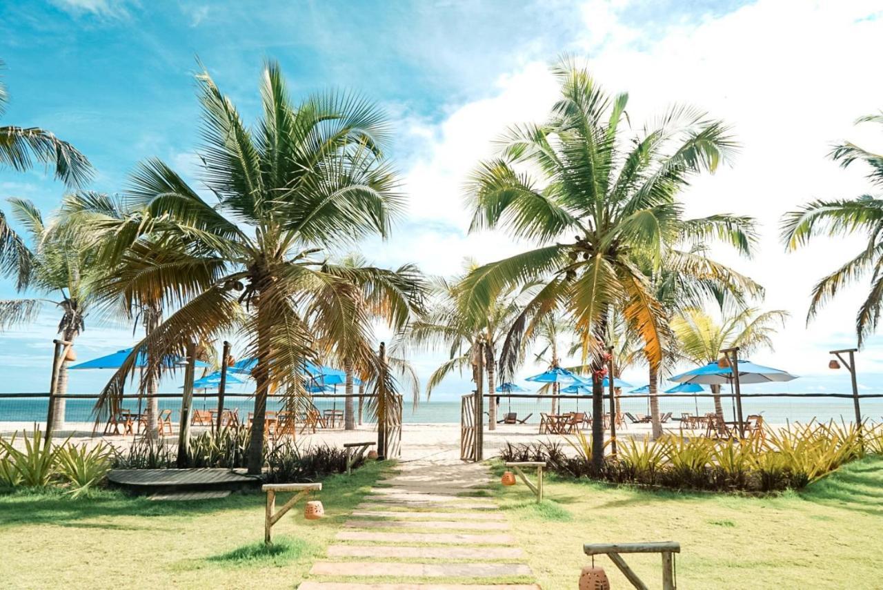 Ap Vila Mar Pe Na Areia Com Vista Para O Mar E Piscina Бара Гранде Екстериор снимка